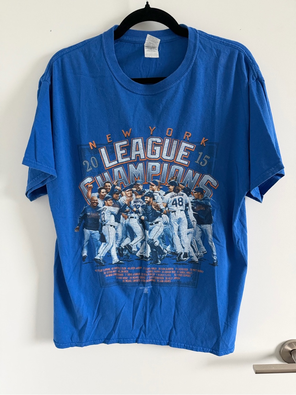 New York Mets League Champions 2015 Tee Shirt
